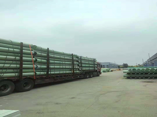 DN300mm玻璃鋼管道發(fā)往云南